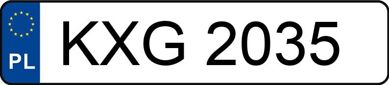 Numer rejestracyjny KXG 2035 posiada FIAT CINQUECENTO - KXG2035 Numer rejestracyjny KXG 2035 posiada FIAT CINQUECENTO - KXG2035