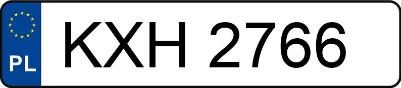 Numer rejestracyjny KXH 2766 posiada CITROEN AX - KXH2766 Numer rejestracyjny KXH 2766 posiada CITROEN AX - KXH2766