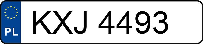 Numer rejestracyjny KXJ 4493 posiada OPEL Omega A 2.0i Kat. GL - KXJ4493 Numer rejestracyjny KXJ 4493 posiada OPEL Omega A 2.0i Kat. GL - KXJ4493