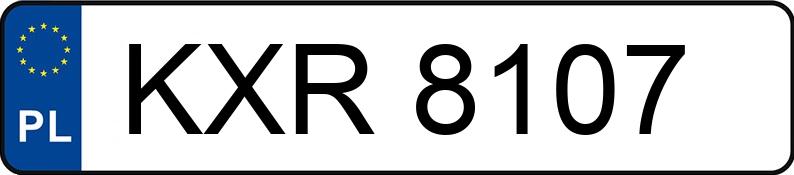 Numer rejestracyjny KXR 8107 posiada FSO Polonez Truck MR`93 2.3t 1.6 GLI DC - KXR8107