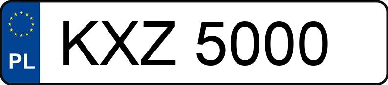 Numer rejestracyjny KXZ 5000 posiada CADILLAC Eldorado 4.5 Kat. Aut. - KXZ5000