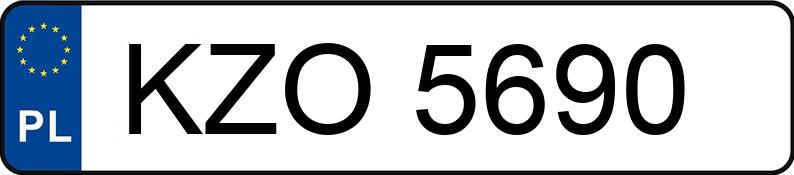 Numer rejestracyjny KZO 5690 posiada SKODA Felicia 1.6 MR`94 GLXi - KZO5690 Numer rejestracyjny KZO 5690 posiada SKODA Felicia 1.6 MR`94 GLXi - KZO5690