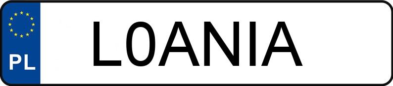 Numer rejestracyjny L0ANIA posiada MERCEDES-BENZ A 140L Avantgarde