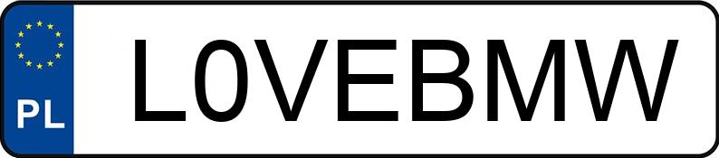 Numer rejestracyjny L0VEBMW posiada BMW Z 4 Roadster 2.5 MR`09 E4 E89 sDrive23i