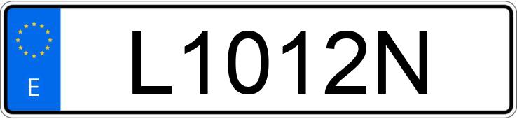 Numer rejestracyjny L1012N posiada NISSAN PATROL Numer rejestracyjny L1012N posiada NISSAN PATROL