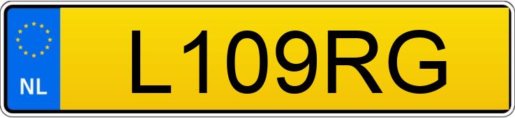 Numer rejestracyjny L109RG posiada RENAULT KANGOO