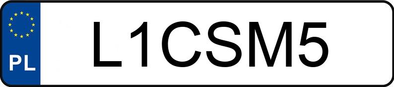 Numer rejestracyjny L1CSM5 posiada BMW M 5 4.4 MR`21 E6d F90 M CS Steptronic Numer rejestracyjny L1CSM5 posiada BMW M 5 4.4 MR`21 E6d F90 M CS Steptronic