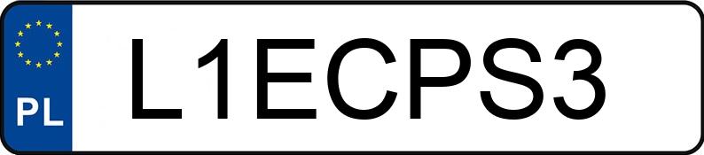 Numer rejestracyjny L1ECPS3 posiada LAMBORGHINI MURCIELAGO