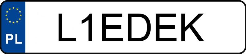 Numer rejestracyjny L1EDEK posiada JEEP Grand Cherokee IV MR`14 E6 Trackhawk Numer rejestracyjny L1EDEK posiada JEEP Grand Cherokee IV MR`14 E6 Trackhawk