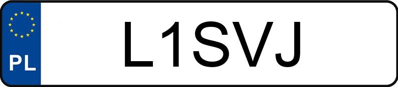 Numer rejestracyjny L1SVJ posiada LAMBORGHINI AVENTADOR Numer rejestracyjny L1SVJ posiada LAMBORGHINI AVENTADOR
