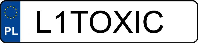 Numer rejestracyjny L1TOXIC posiada VOLKSWAGEN Golf VII 2.0 TDI-CR MR`12 E6 Highline BMT 4MOTION