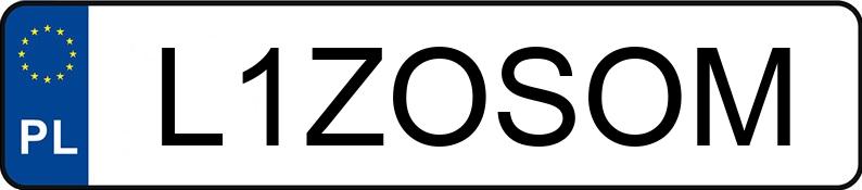 Numer rejestracyjny L1ZOSOM posiada MERCEDES-BENZ C 220 d MR`14 E6 205 C 220 d MR`14 E6 205