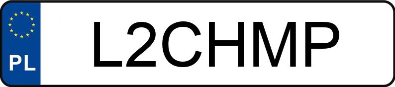 Numer rejestracyjny L2CHMP posiada BMW M4