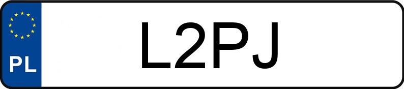 Registreringsnummeret L2PJ har CHEVROLET Volt MR`15 E5 Aut.