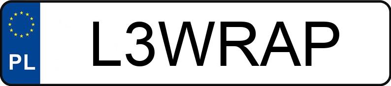 Numer rejestracyjny L3WRAP posiada BMW 320 Touring Diesel MR`19 E6d G21 320 Touring Diesel MR`19 E6d G21