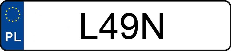 Numer rejestracyjny L49N posiada MERCEDES-BENZ SL 55 AMG Kat. MR`01 E3 230 AMG Numer rejestracyjny L49N posiada MERCEDES-BENZ SL 55 AMG Kat. MR`01 E3 230 AMG