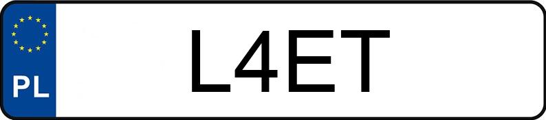 Numer rejestracyjny L4ET posiada AUDI S4 Avant Quattro 2.7 Kat. MR`99 B5 Numer rejestracyjny L4ET posiada AUDI S4 Avant Quattro 2.7 Kat. MR`99 B5