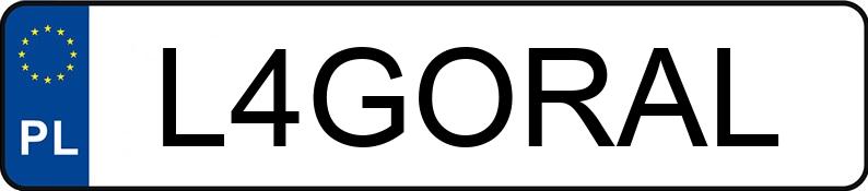 Numer rejestracyjny L4GORAL posiada BMW X2 M35I XDRIVE