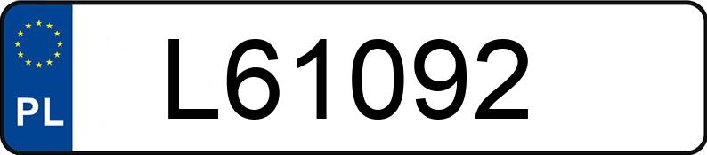 Numer rejestracyjny L61092 posiada LAND ROVER Discovery Landmark