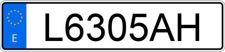 Numer rejestracyjny L6305AH posiada ROVER 75 Numer rejestracyjny L6305AH posiada ROVER 75