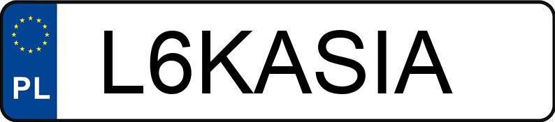 Numer rejestracyjny L6KASIA posiada VOLKSWAGEN Golf IV 1.9 TDI MR`97 Comfortline