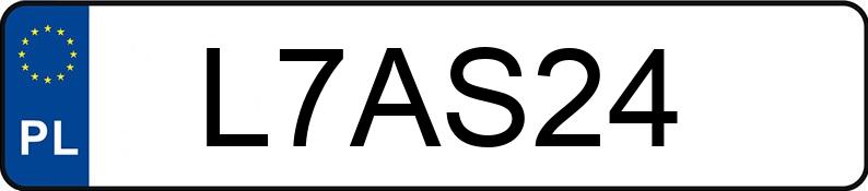 Numer rejestracyjny L7AS24 posiada JEEP Cherokee V 2.0 MR`19 E6d Overland Aut.