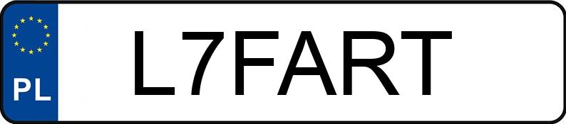 Numer rejestracyjny L7FART posiada MERCEDES-BENZ C 43 AMG MR`18 E6 205 4Matic