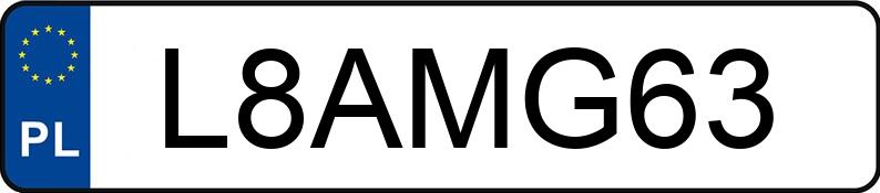 Numer rejestracyjny L8AMG63 posiada MERCEDES-BENZ CL Numer rejestracyjny L8AMG63 posiada MERCEDES-BENZ CL