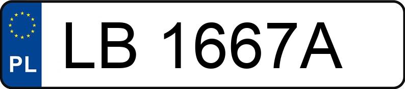 Numer rejestracyjny LB 1667A posiada VOLVO XC90 - LB1667A