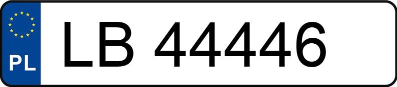 Numer rejestracyjny LB 44446 posiada FORD MONDEO - LB44446 Numer rejestracyjny LB 44446 posiada FORD MONDEO - LB44446