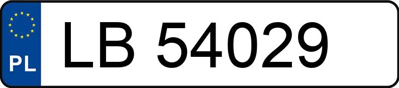 Numer rejestracyjny LB 54029 posiada CITROEN C4 PICASSO - LB54029
