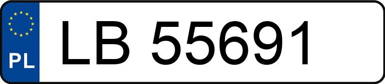 Numer rejestracyjny LB 55691 posiada AUDI A4 - LB55691