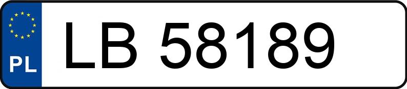 Numer rejestracyjny LB 58189 posiada AUDI A6 Avant Quattro 4.2 Kat. MR`97 4B Tiptronic - LB58189