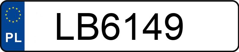 Numer rejestracyjny LB 6149 posiada GRECAV AMICA - LB6149
