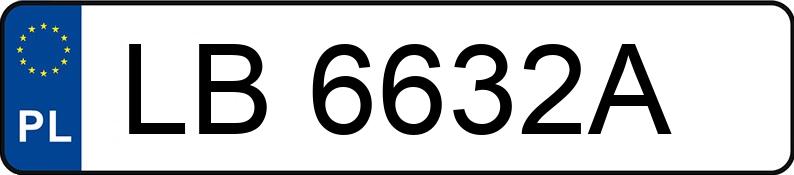 Numer rejestracyjny LB 6632A posiada SEAT LEON - LB6632A