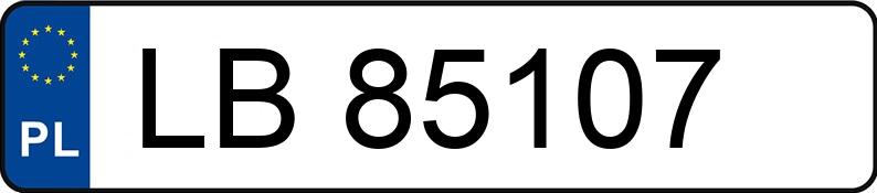 Numer rejestracyjny LB 85107 posiada SKODA Fabia 1.9 TDI MR`05 E4 RS - LB85107