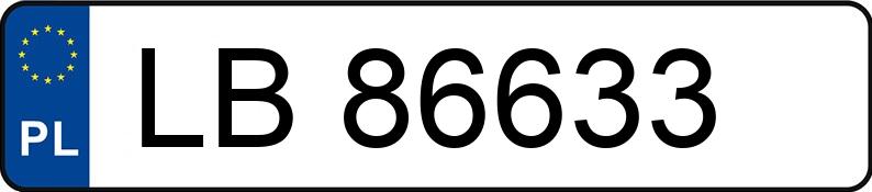 Numer rejestracyjny LB 86633 posiada BMW 218I - LB86633