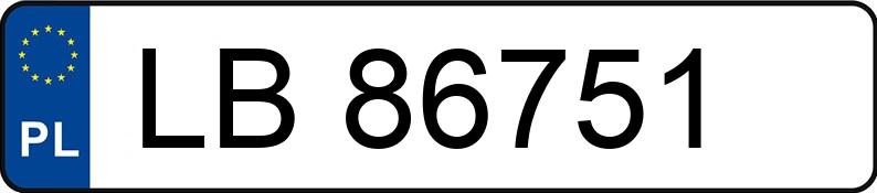 Numer rejestracyjny LB 86751 posiada AUDI A3 1.9 TDi Kat. MR`96 8L Ambition - LB86751