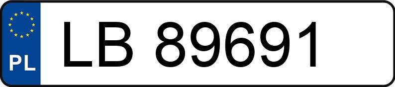 Numer rejestracyjny LB 89691 posiada SKODA OCTAVIA - LB89691 Numer rejestracyjny LB 89691 posiada SKODA OCTAVIA - LB89691