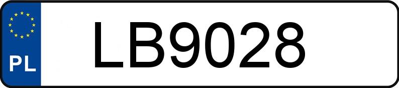 Registreringsnummeret LB 9028 har TGB Skutery BH1 Orion - LB9028