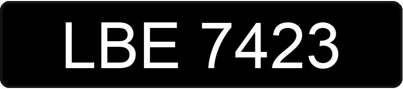 Numer rejestracyjny LBE 7423 posiada BMW 735 - LBE7423