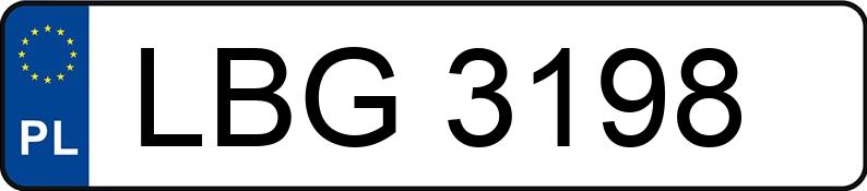 Numer rejestracyjny LBG 3198 posiada FSM-BIELSKO BIAŁA 126 EL ELEGANT - LBG3198