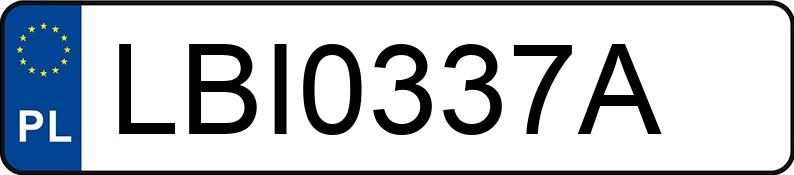 Numer rejestracyjny LBI 0337A posiada BMW 525D - LBI0337A