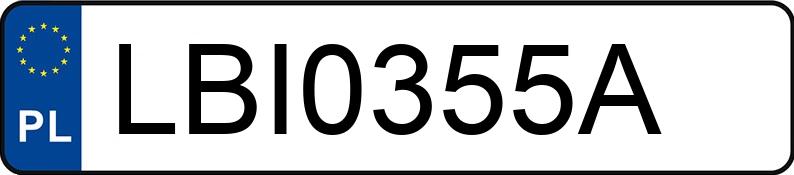 Numer rejestracyjny LBI 0355A posiada LEXUS LEXUS NX300H - LBI0355A