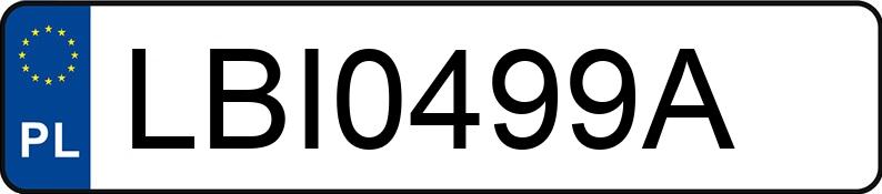Numer rejestracyjny LBI 0499A posiada AUDI A6 Avant 2.5 TDi Kat. C4 Aut. - LBI0499A Numer rejestracyjny LBI 0499A posiada AUDI A6 Avant 2.5 TDi Kat. C4 Aut. - LBI0499A