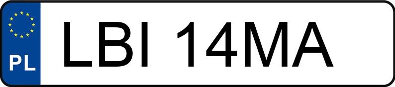 Numer rejestracyjny LBI 14MA posiada AUDI A4 1.6 Kat. B5 A4 1.6 Kat. B5 - LBI14MA Numer rejestracyjny LBI 14MA posiada AUDI A4 1.6 Kat. B5 A4 1.6 Kat. B5 - LBI14MA