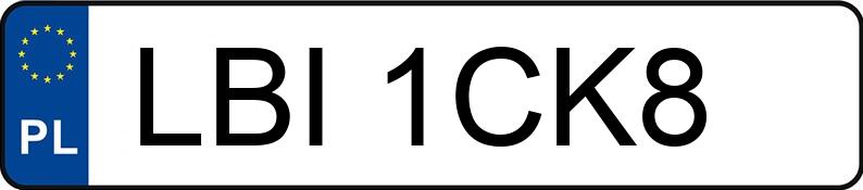 Numer rejestracyjny LBI 1CK8 posiada SYM CROX AE05W - LBI1CK8 Numer rejestracyjny LBI 1CK8 posiada SYM CROX AE05W - LBI1CK8