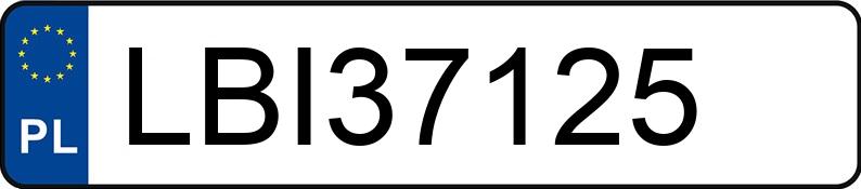 Numer rejestracyjny LBI 37125 posiada MERCEDES-BENZ E 320 CDI MR`00 210 Classic - LBI37125