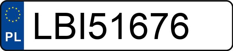 Numer rejestracyjny LBI 51676 posiada OPEL ASTRA - LBI51676