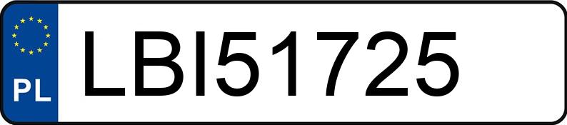 Numer rejestracyjny LBI 51725 posiada SEAT Leon 1.9 TDI MR`99 1M Sport Limited - LBI51725